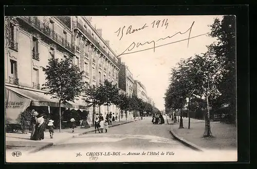 AK Choisy-Le-Roi, Avenue de l`Hôtel de Ville