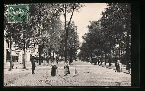 AK Choisy-Le-Roi, L`Avenue de Paris