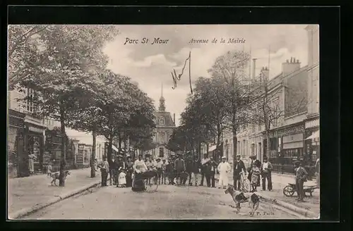 AK Parc-St.-Maur, Avenue de la Mairie