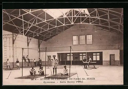 AK Parc-St.-Maur, Stade Olympique, Gymnase, Salle Henry Pathé