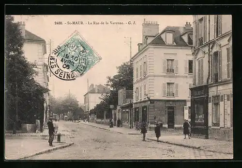 AK Saint-Maur, La rue de la Varenne