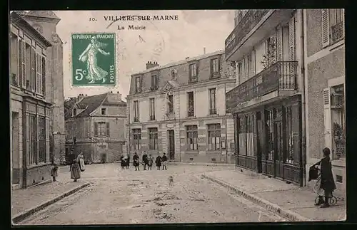 AK Villiers-sur-Marne, La Mairie