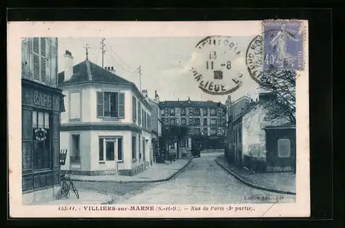 AK Villiers-sur-Marne, Rue de Paris