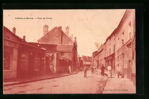 AK Villiers-sur-Marne, Rue de Paris