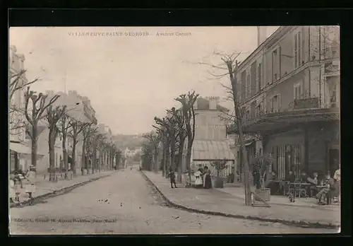 AK Villeneuve-Saint-Georges, Avenue Carnot