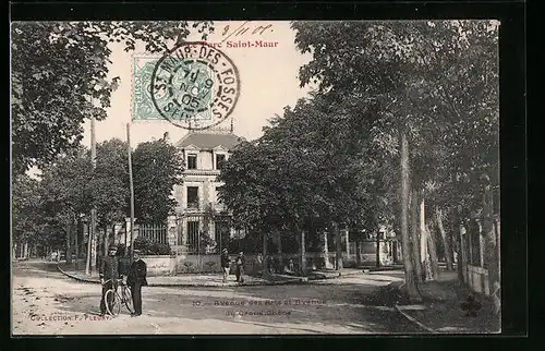 AK Parc Saint-Maur, Avenue des Arts et Avenue du Grand Chêne