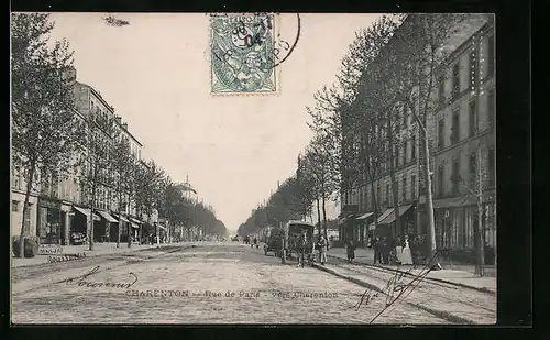 AK Charenton, Rue de Paris
