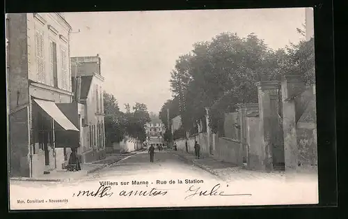 AK Villiers-sur-Marne, Rue de la Station