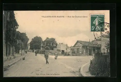 AK Villiers-sur-Marne, Rue de Chennevières
