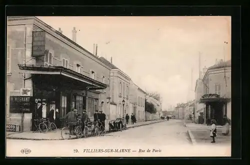 AK Villiers-sur-Marne, Rue de Paris