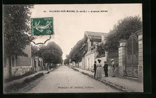 AK Villiers-sur-Marne, Avenue Alfred
