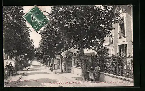 AK Villiers-sur-Marne, Avenue des Marronniers