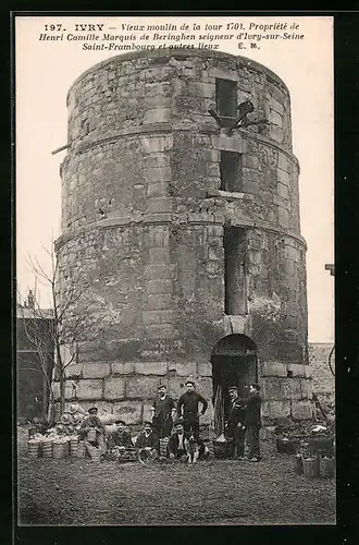 AK Ivry, Vieux moulin de la tour