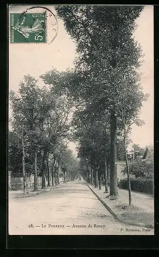 AK Le Perreux, Avenue de Rosny