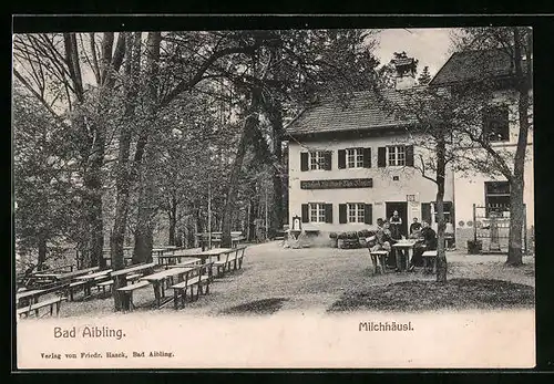 AK Bad Aibling, Gasthaus zum Milchhäusl