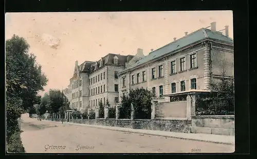 AK Grimma, Seminar, Strassenpartie