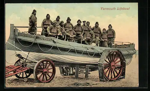 AK Yarmouth Lifeboat, Seenotrettung