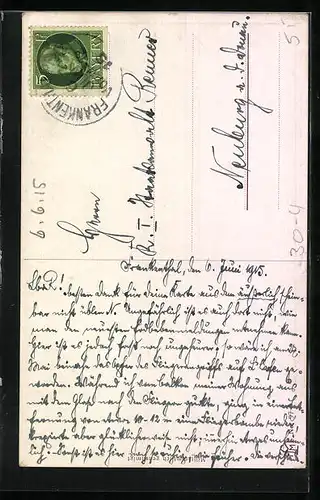 AK Heerführer v. Falkenhahn in Uniform