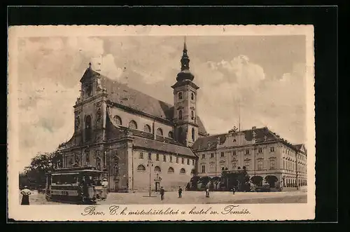 AK Brno, C. k. mistodrzitelstve, Tramway, Strassenbahn