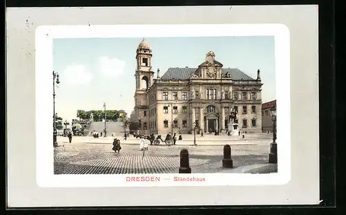 AK Dresden, Blick zum Ständehaus