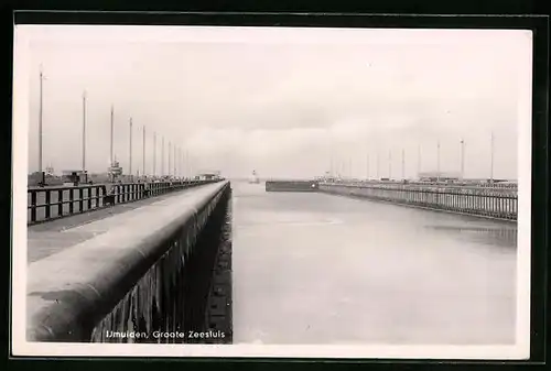 AK Ijmuiden, Groote Zeesluis