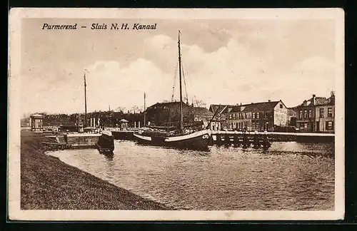 AK Purmerend, Sluis N. H. Kanaal