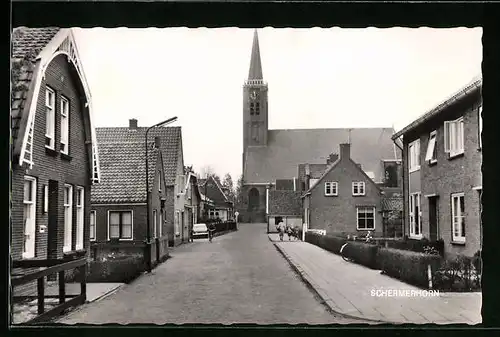 AK Schermerhorn, Straat met Kerk