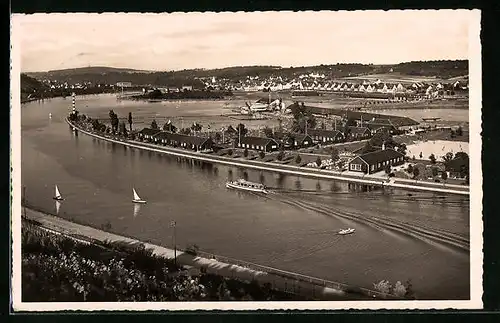 AK Stuttgart-Hofen, Panorama