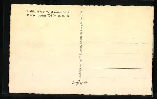 AK Kerschbaum, Winteridylle