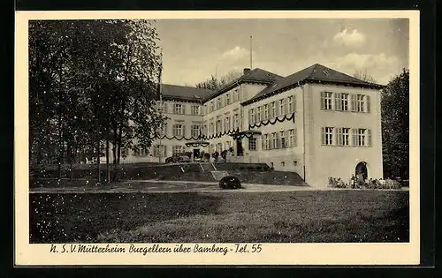 AK Schesslitz, N.S.V. Mütterheim Burgellern