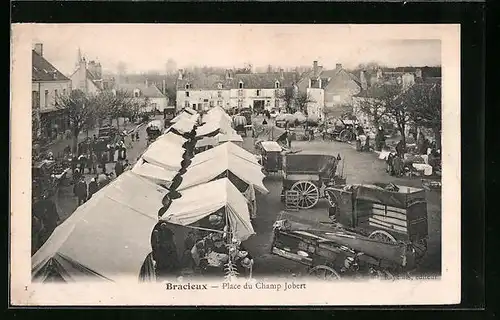 AK Bracieux, Place du Champ Jobert