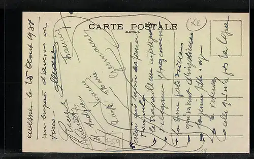 AK Avesnes-sur-Helpe, Rue de Mons