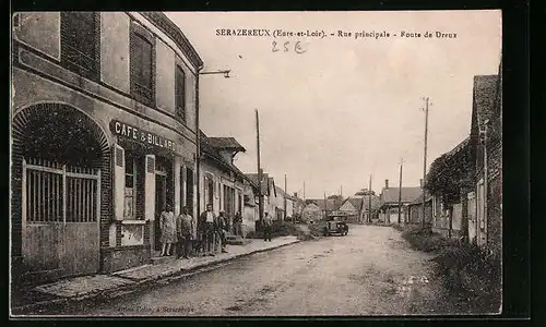 AK Serazereux, Rue principale, Route de Dreux