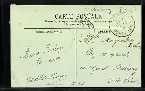 AK Cormery, Le Mail et rue de Montresor