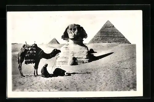 AK Gizeh, Sphinx et les Pyramides