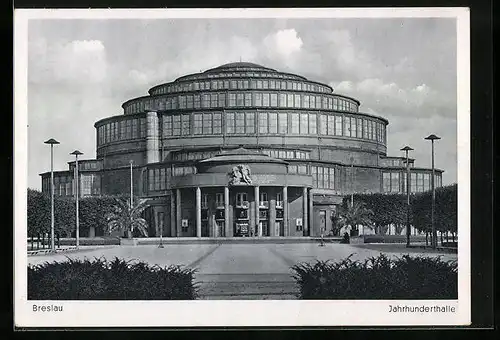 AK Breslau, Jahrhunderthalle