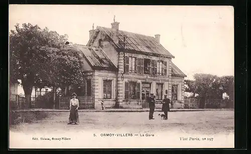 AK Ormoy-Villers, La Gare