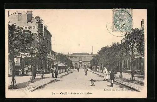 AK Creil, Avenue de la Gare