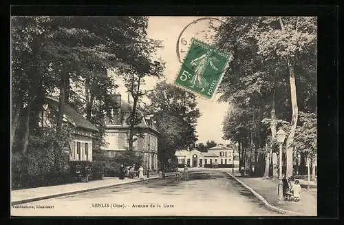 AK Senlis, Avenue de la Gare