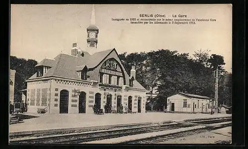 AK Senlis, La Gare