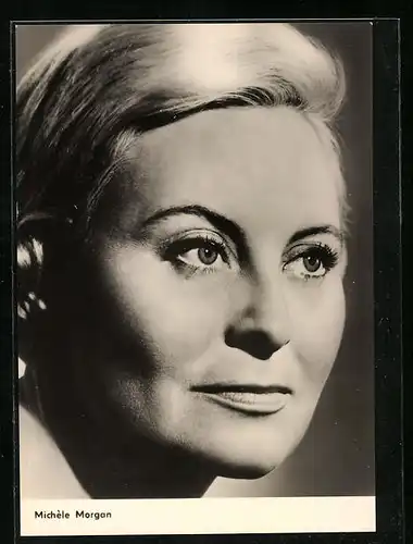 AK Schauspielerin Michèle Morgan spielte u. a. im Film Das grosse Manöver