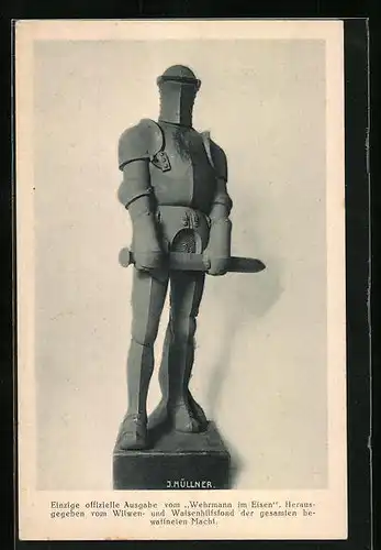 AK Wien, Wehrmann im Eisen, Kriegshilfe