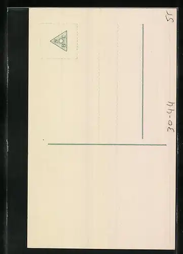 AK Schlafendes Kleinkind - Ohne Bezugsschein, Kriegsnot