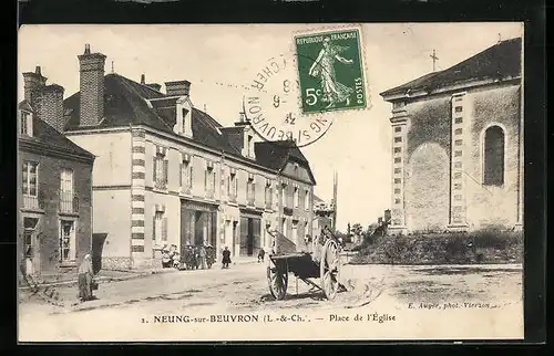 AK Neung-sur-Beuvron, Place de l`Èglise