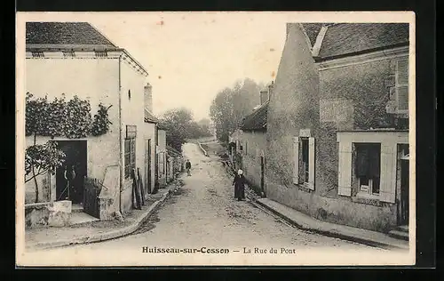 AK Huisseau-sur-Cosson, La Rue du Pont