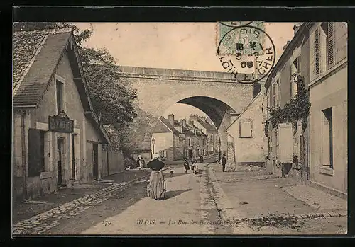 AK Blois, La Rue des Basses-Granges