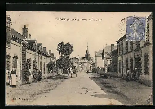 AK Drouè, Rue de la Gare