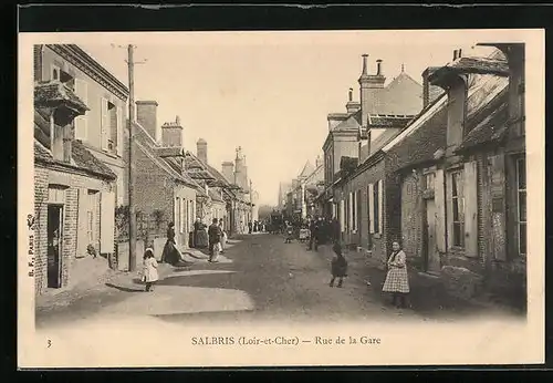 AK Salbris, Rue de la Gare