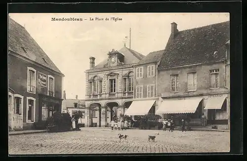AK Mondoubleau, La Place de l`Eglise