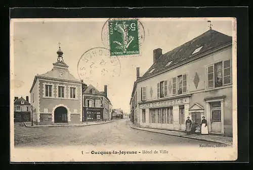 AK Oucques-la-Joyeuse, Hotel de Ville